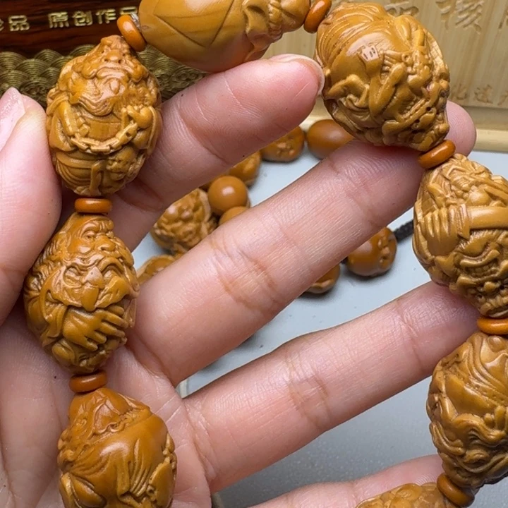 橄榄核手串/手链钟馗