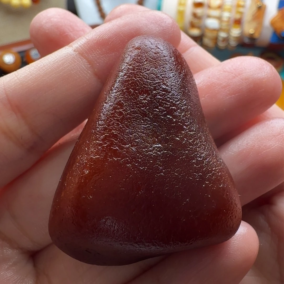 琥珀裸石未镶嵌花蜡原石