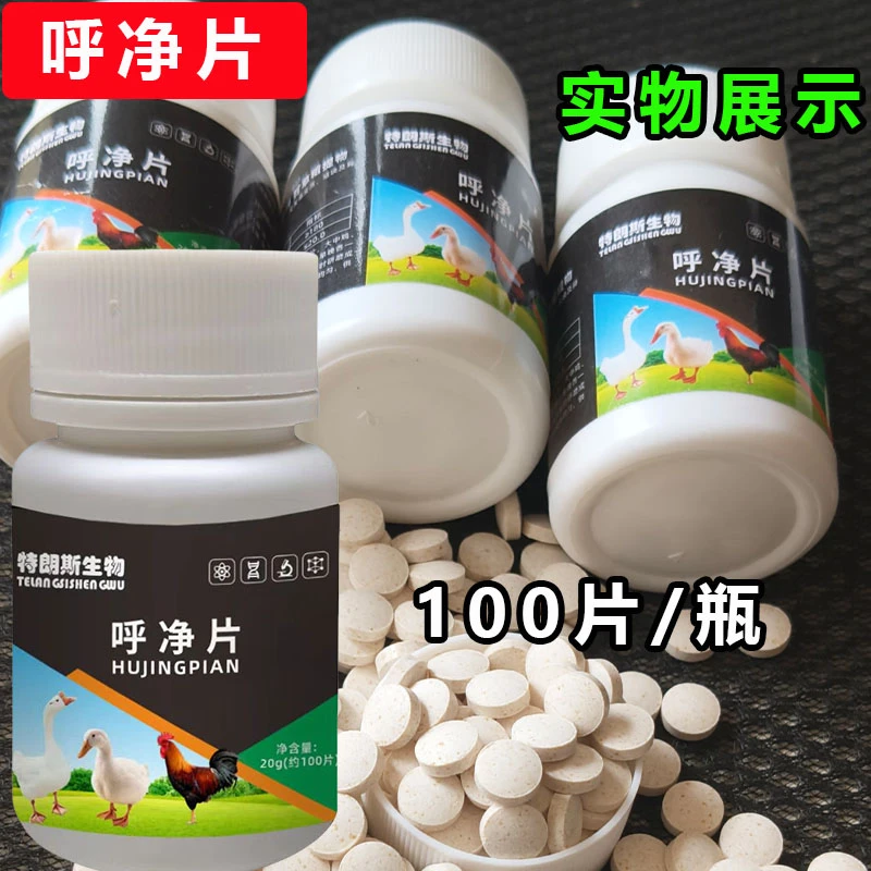 乎净片正品100片厂家直发鸡鸭鹅鸽子鹌鹑家禽散养适用饲料添加剂