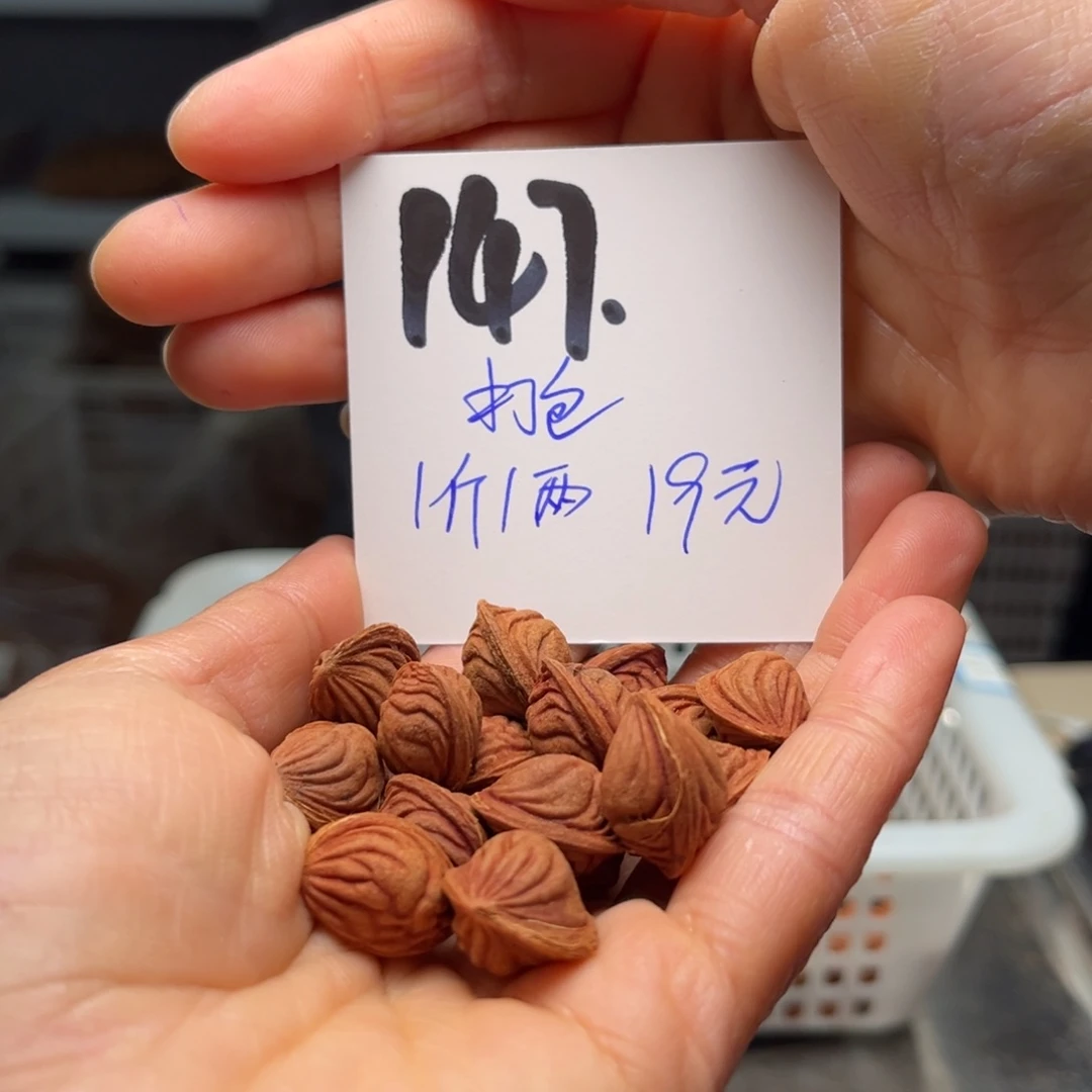 桃核吊坠ˡ****?无孔道不分尺寸