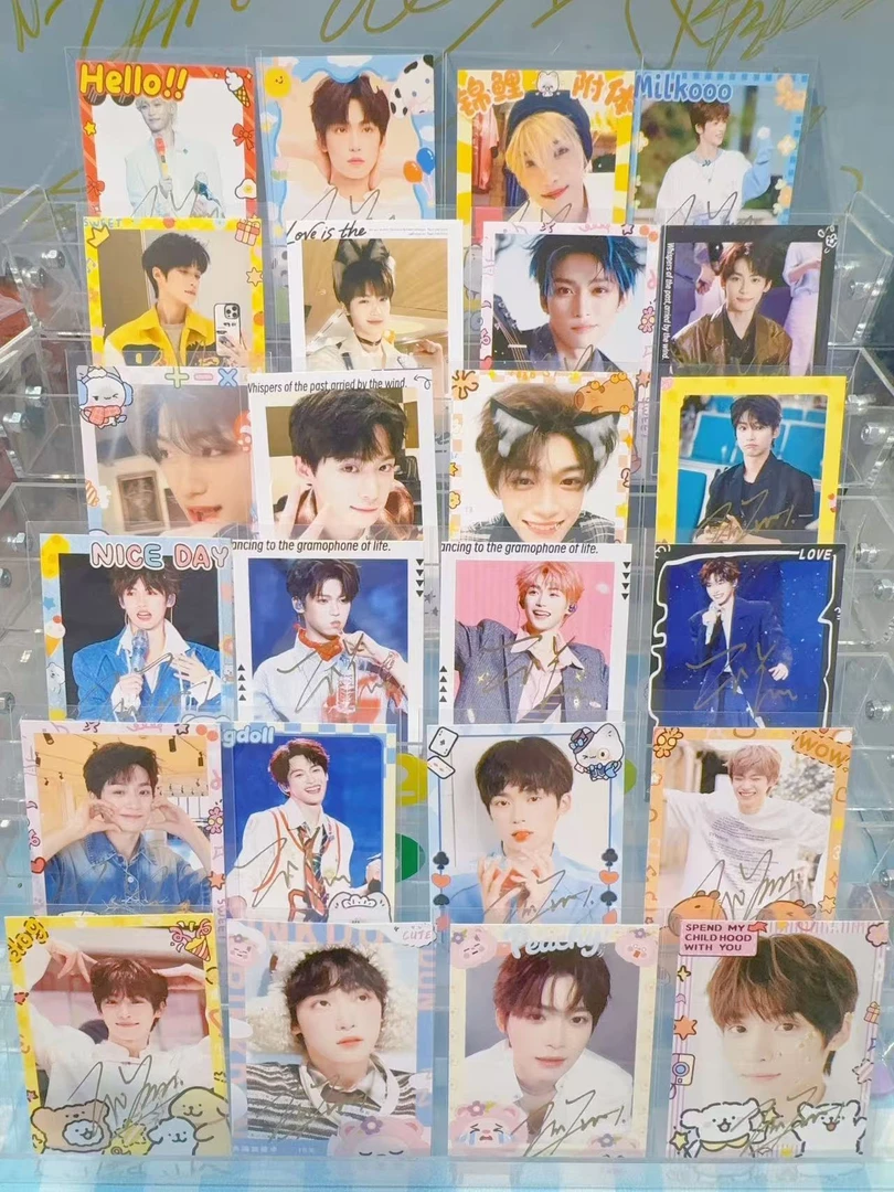 3寸印花拍立得isn系短剧【梓瑜田栩宁亲签版】雷朋组合明星周边