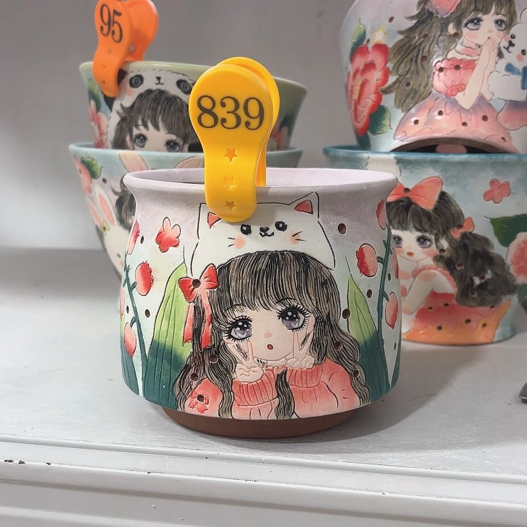 紫砂花盆手工花盆默认微瑕12/11