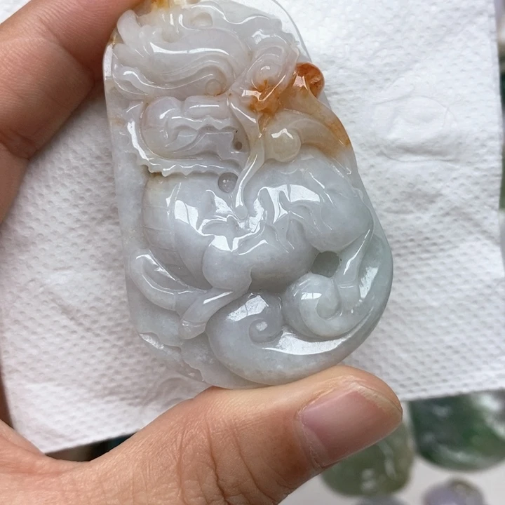 翡翠未镶嵌颈饰天然缅甸翡翠