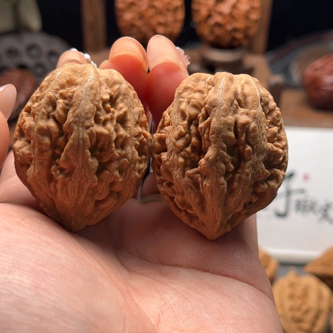 文玩核桃把件姜*关东木子家楸大胖110