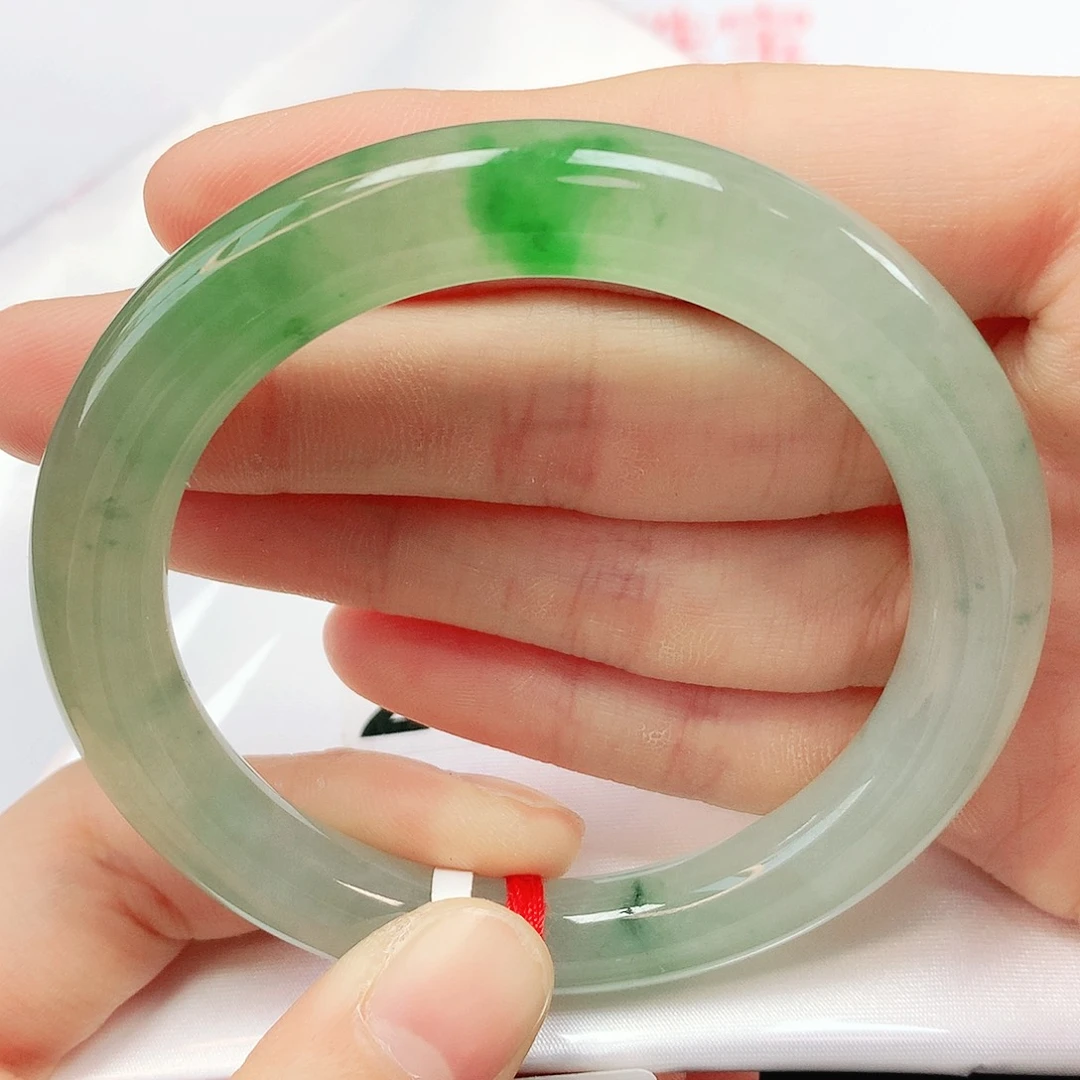 未镶嵌手镯翡翠翡翠手镯54圆