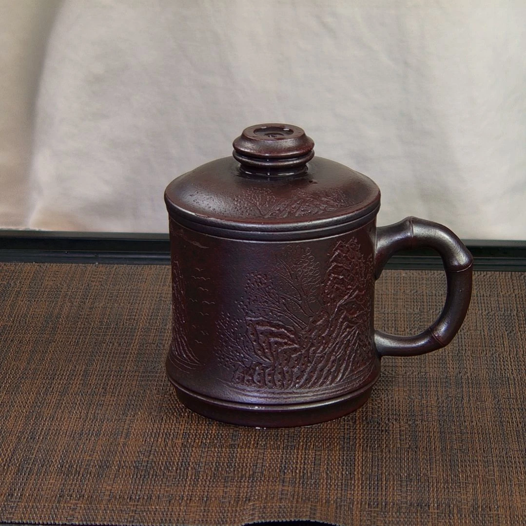 茶杯紫砂高货放漏