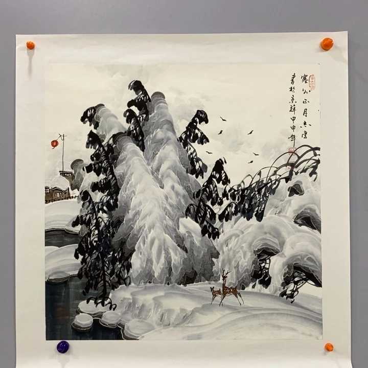 手绘作品等多种形式进行