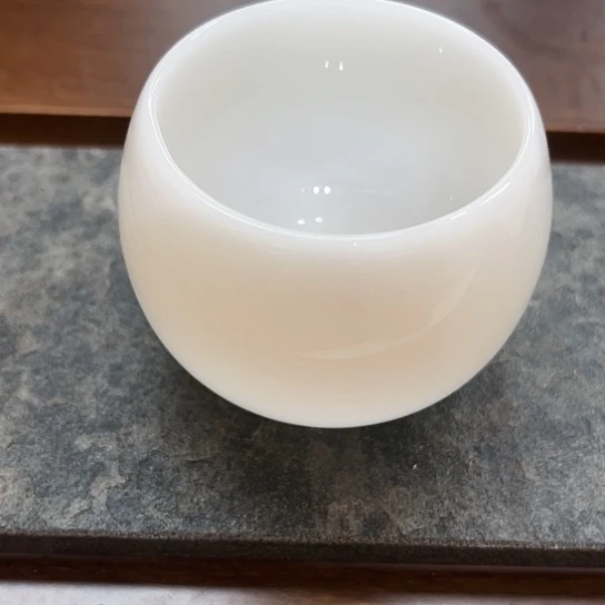 高档璞玉瓷罗汉主人杯8888888888
