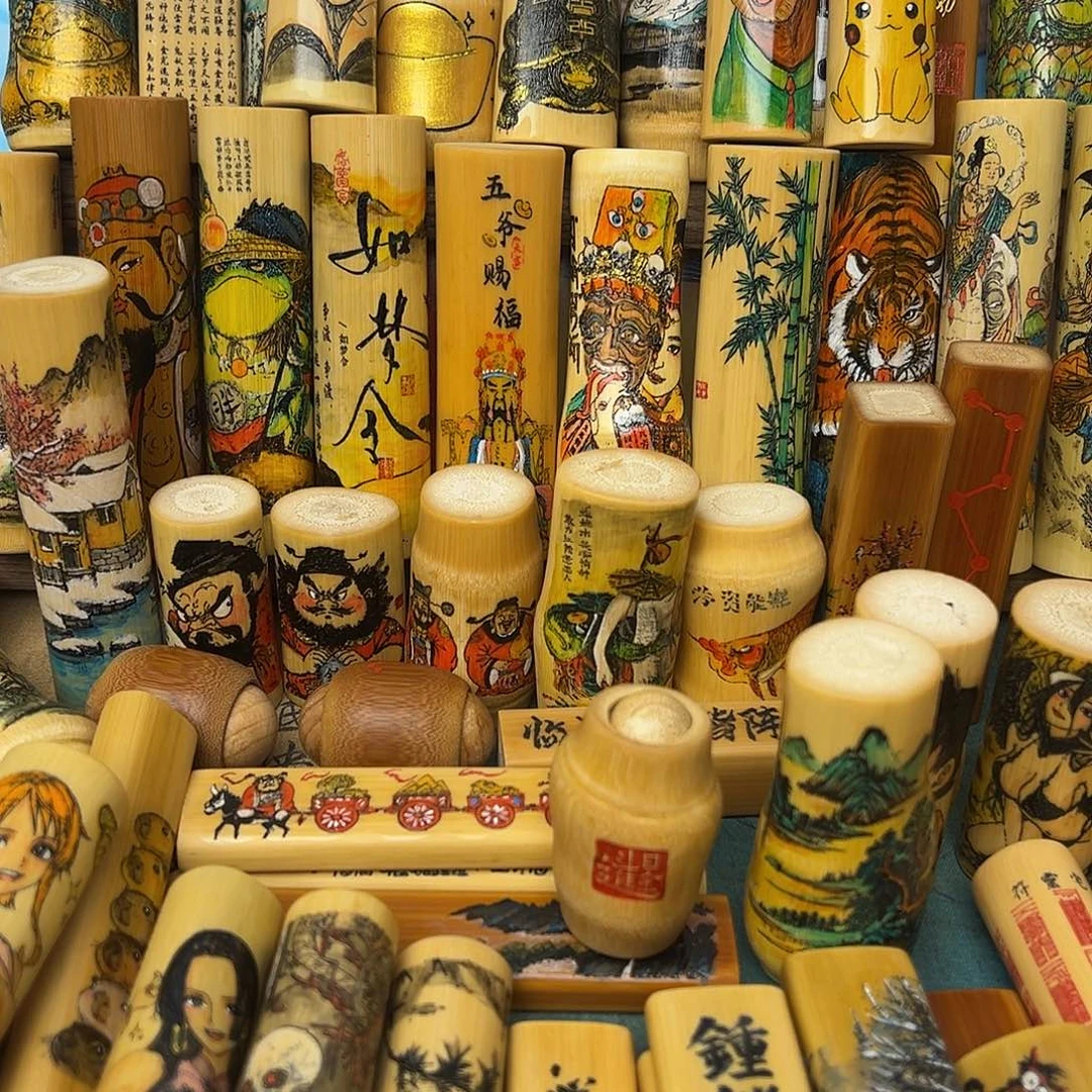 古***帝竹类实心竹直播间实心竹