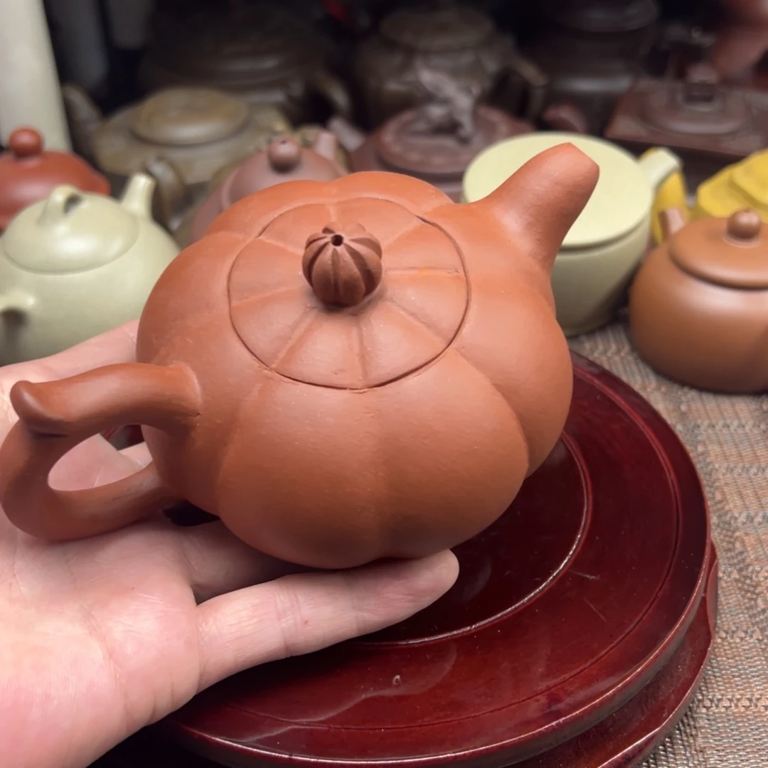 紫砂茶壶宜兴原矿紫砂壶200毫升容量