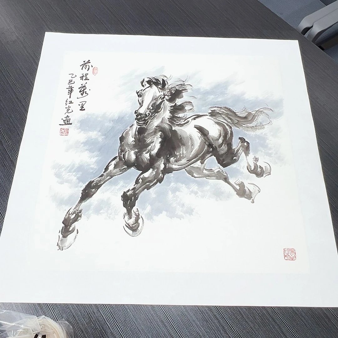 国画苏红光4平尺精品