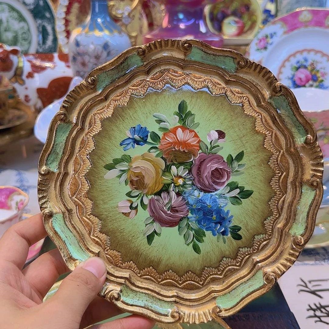 欧洲瓷器咖啡杯摆件系列