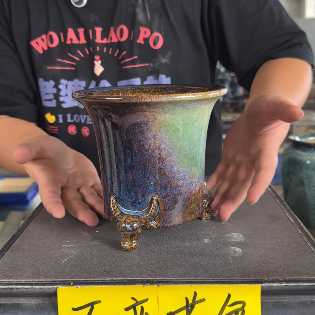 。一风堂石湾花盆 内12*12