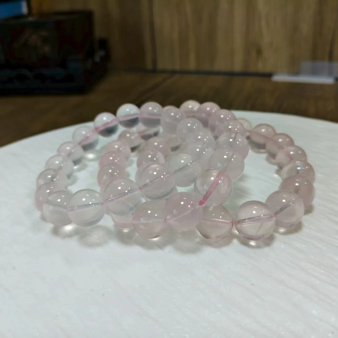 【书记甄选】粉水晶单圈手链 约12mm 多样性发一件 900LA