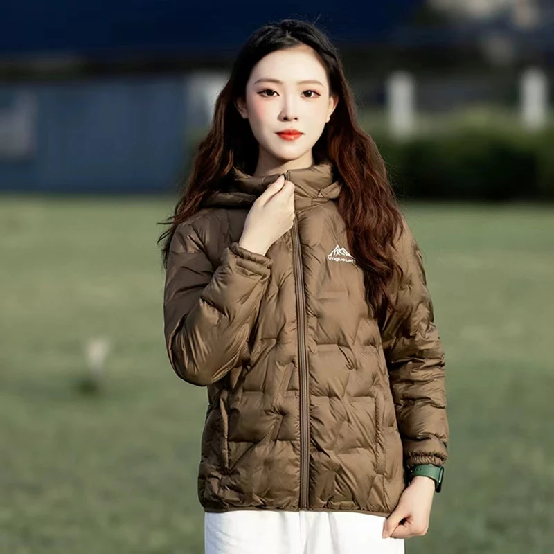 可拆卸帽棉服女秋冬2025新款时尚小个子薄款棉衣爆款女装防寒棉袄