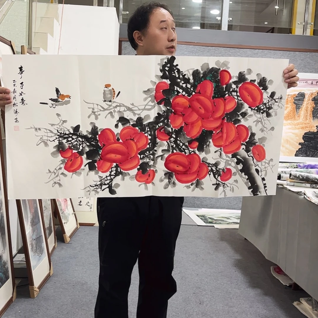 国画LT精品国画作品单幅任发