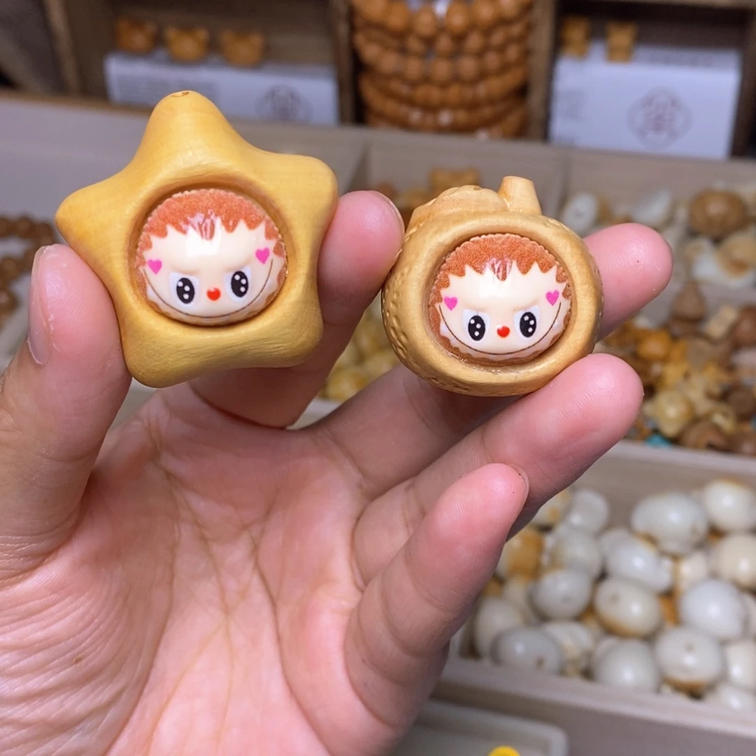 啾***么吊坠猴头核桃橘子 星星拉布布