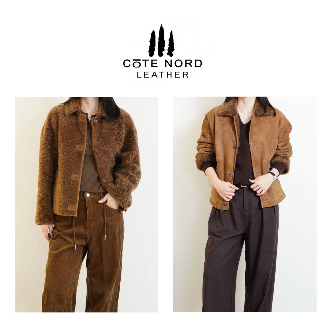 【小钱总】 lacon teddy双面 拉贡卷两面穿皮毛一体外套-YT Q23-007