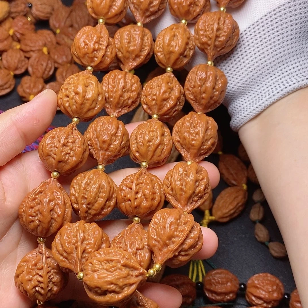 【闪购商品】文玩核桃吊坠厚**物霸王龙24