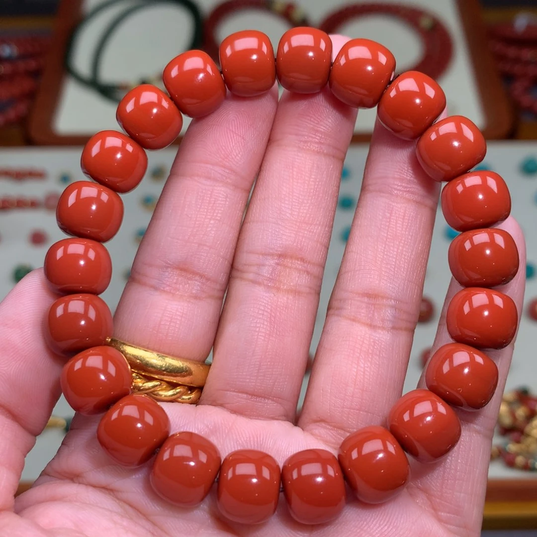 南红玛瑙未镶嵌颈饰