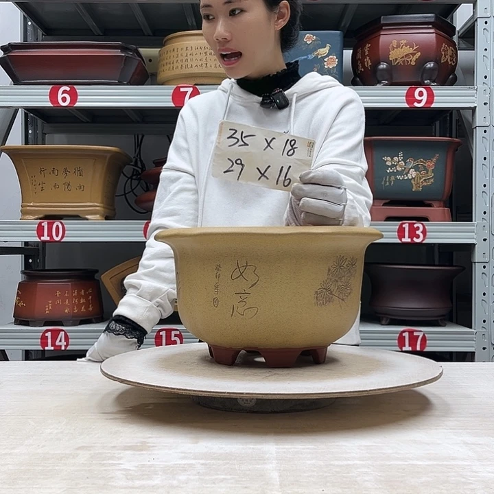 花盆紫砂紫砂花盆