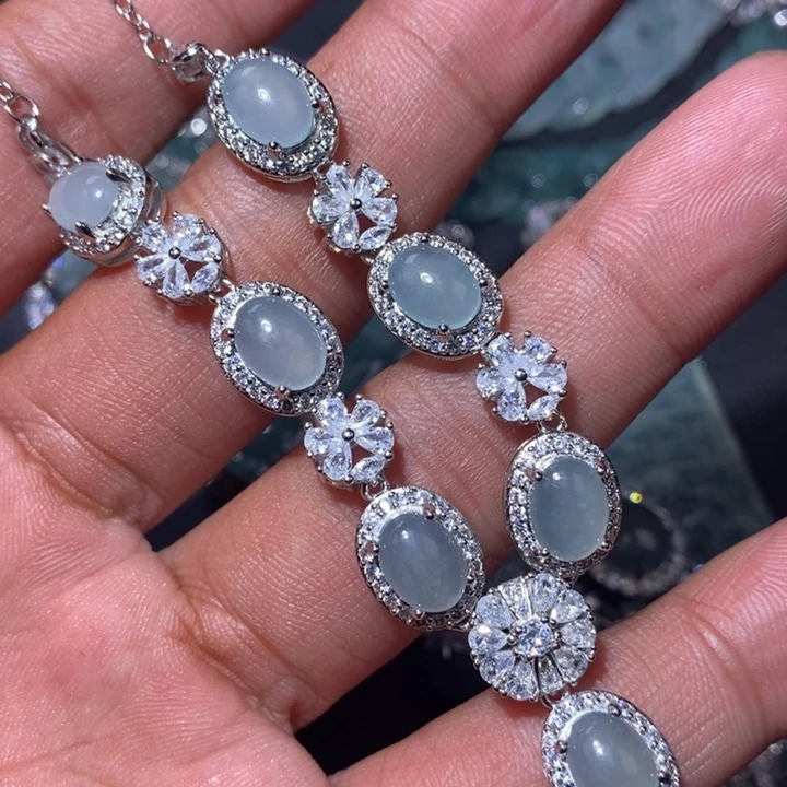 6***7翡翠未镶嵌颈饰天然翡翠