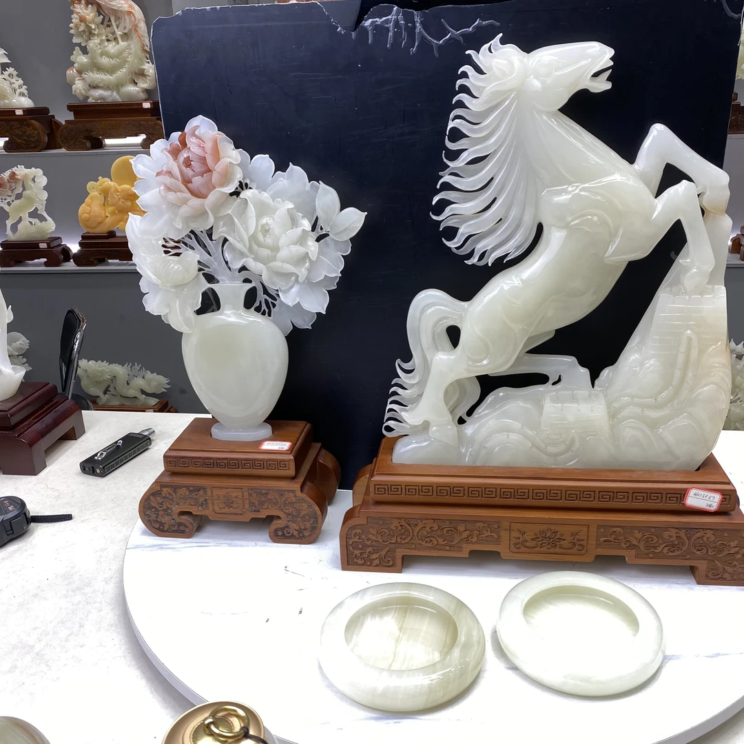 《付米链接2》的家居摆件公司开业乔迁送礼天然摆件