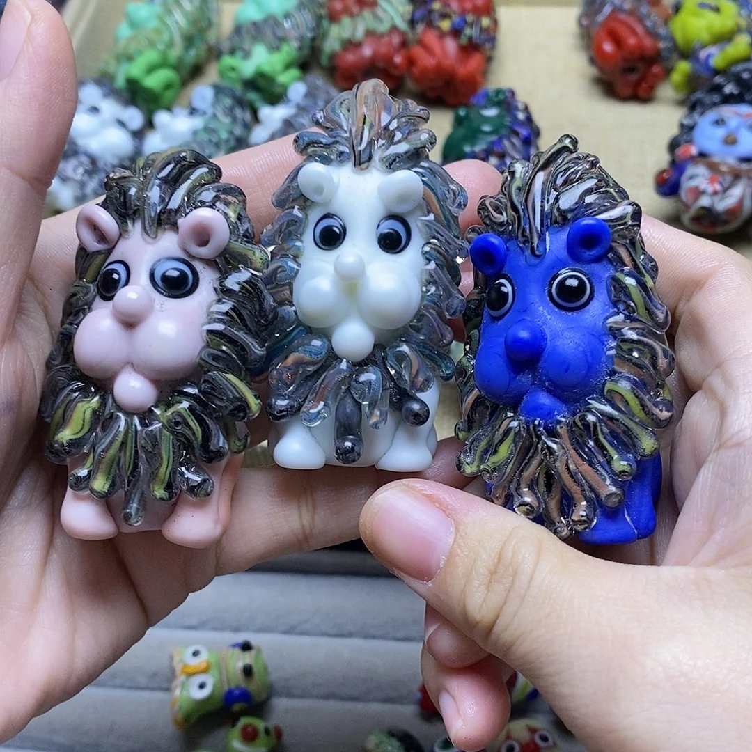 琉璃颈饰重工款小狮子随机一个活动价