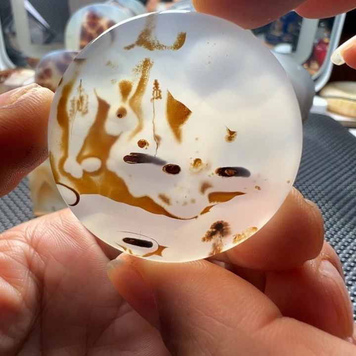 未镶嵌玛瑙/玉髓珠宝奇石