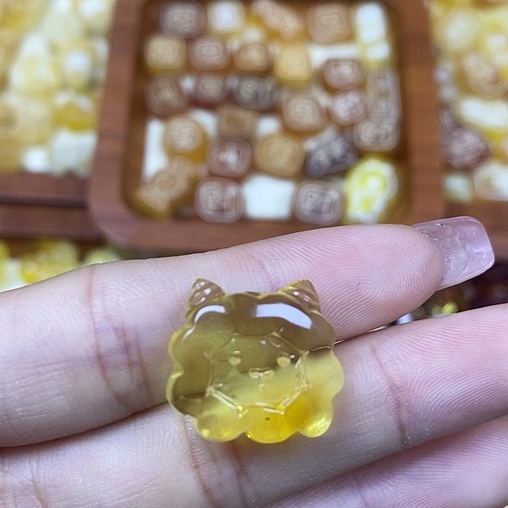 吊坠橄榄核小羊头84