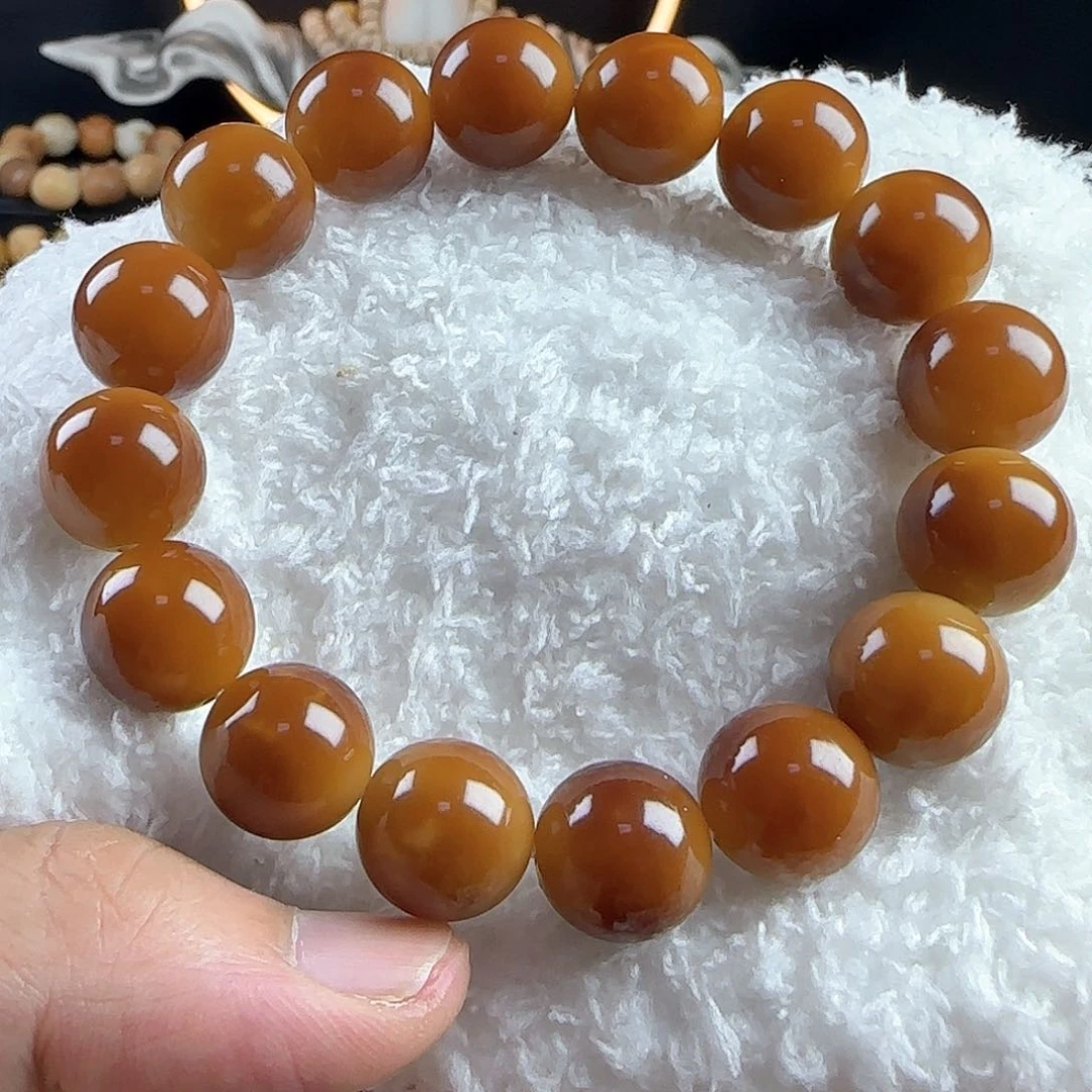 菩提根/象牙果手串卡14溏心圆手串一条