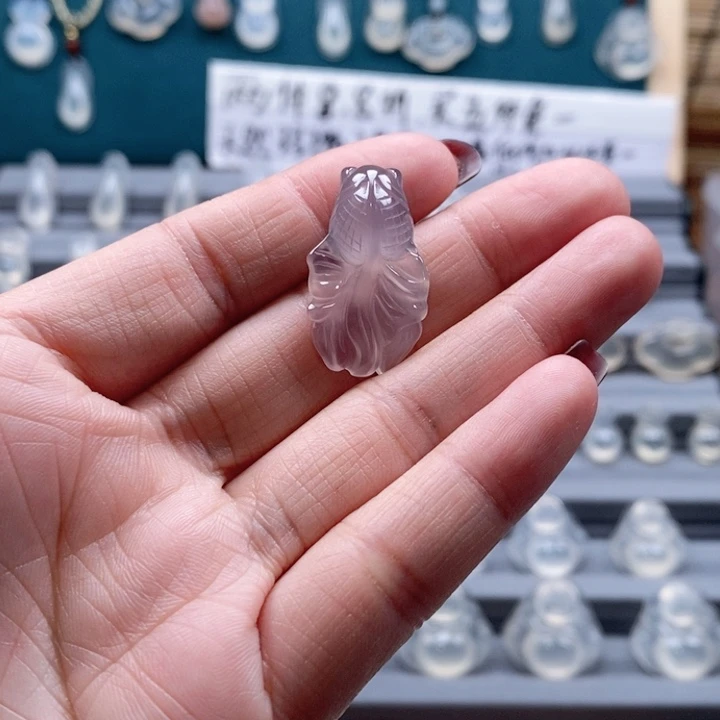 玛瑙/玉髓吊坠未镶嵌学****舟