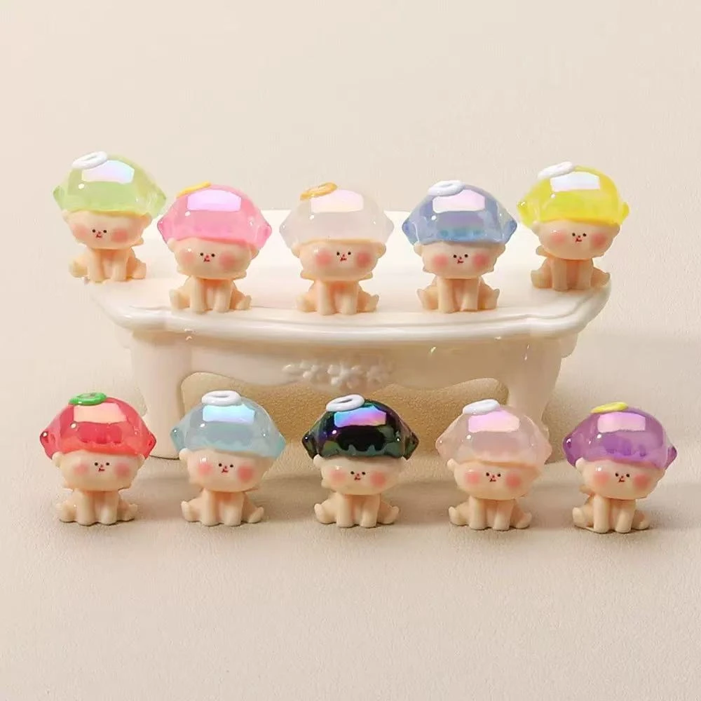 【九宫格＋许愿＋对对碰】可爱立体夜光小天使DIY摆件