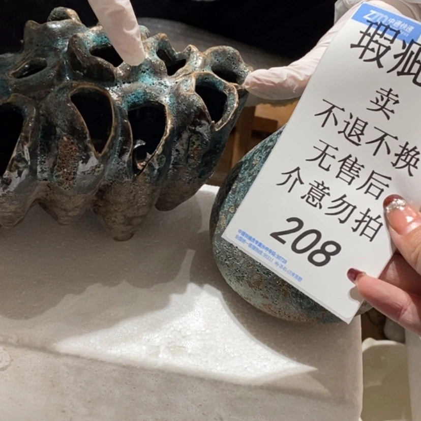 【闪购商品】摆件?*桉陶瓷摆件瑕疵特卖