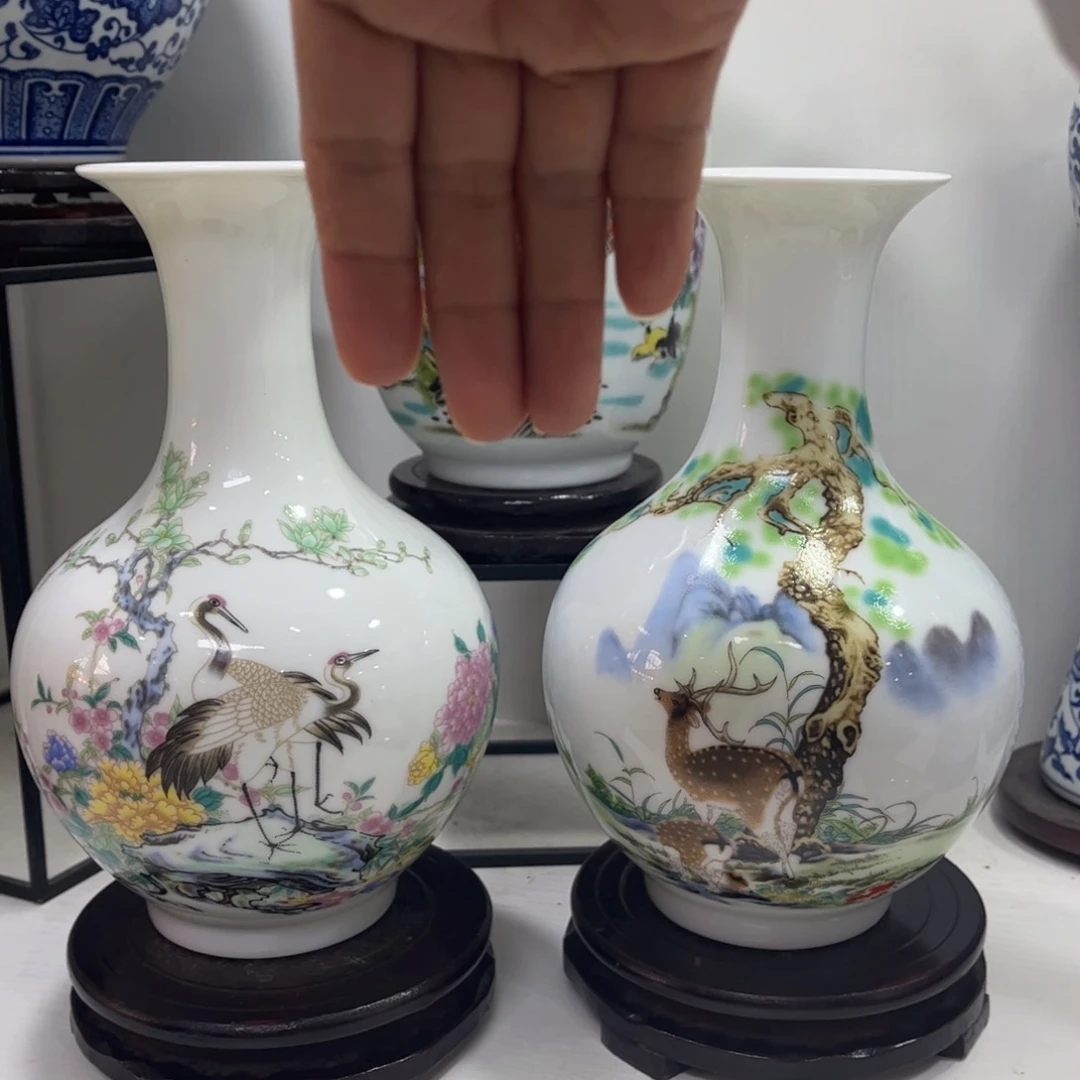 景德镇陶瓷花瓶摆件