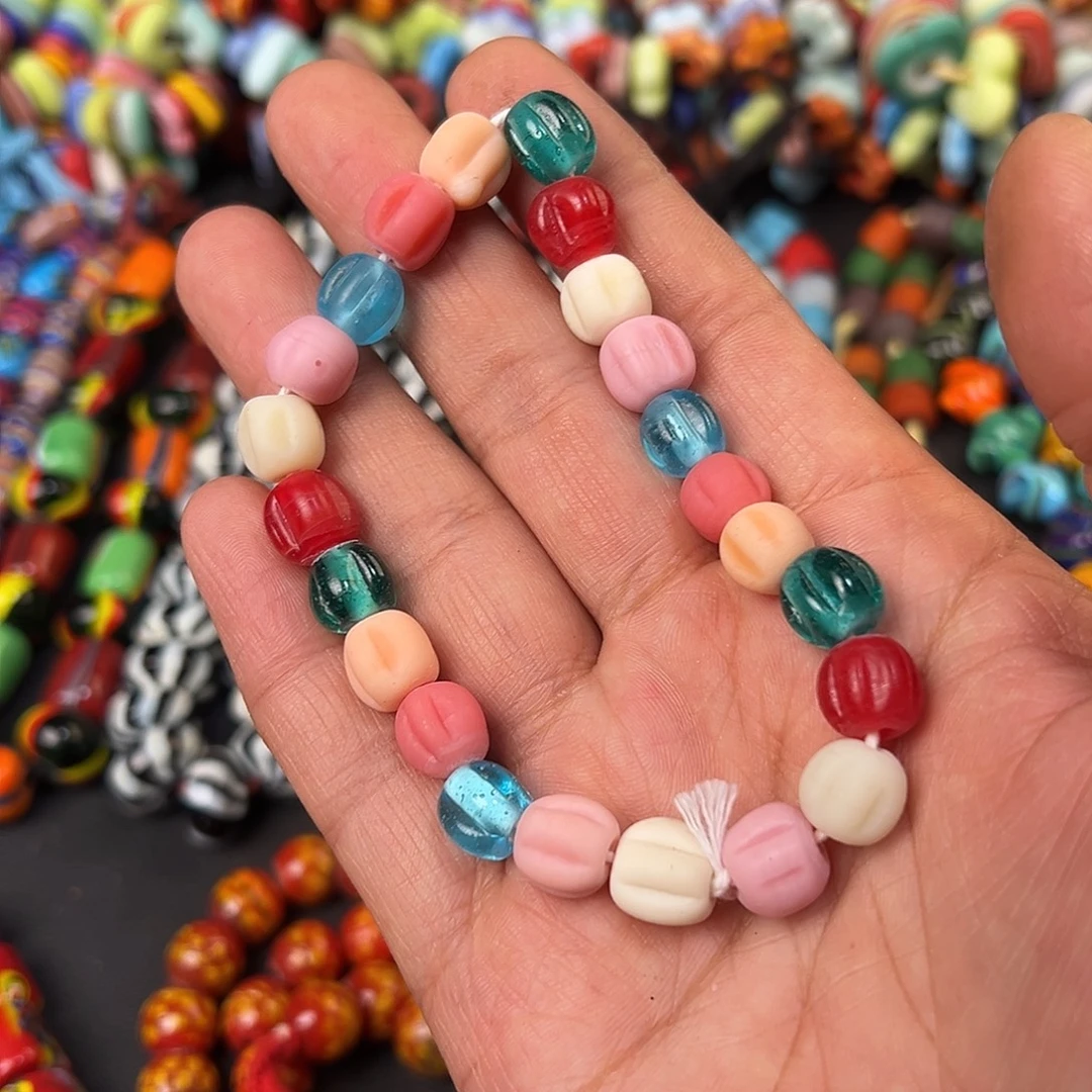 琉璃非金属半条瓜珠