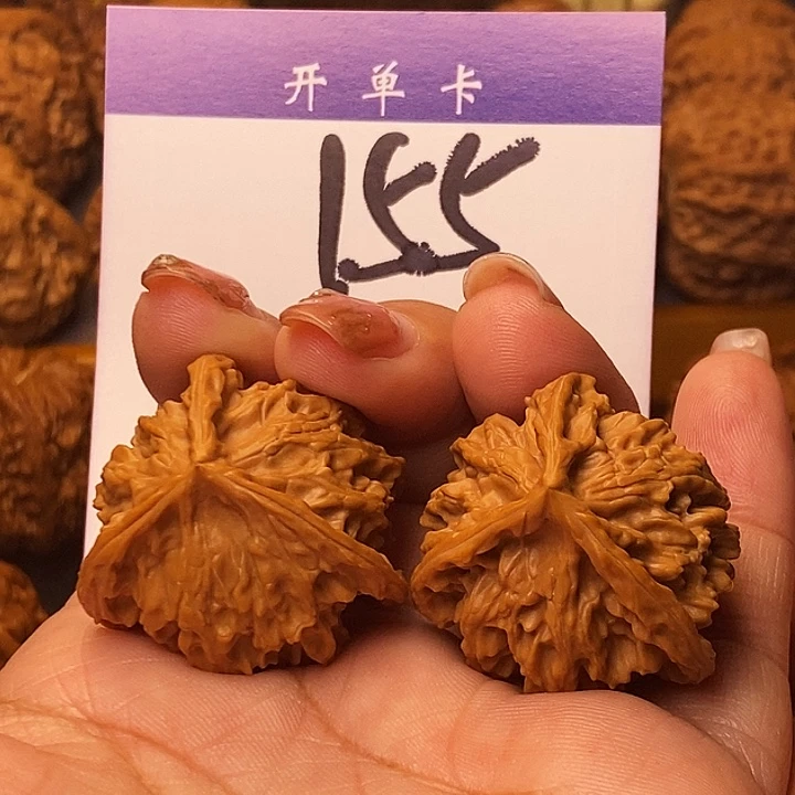桃核吊坠三棱35无刀痕s