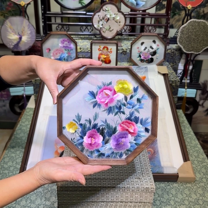 刺绣手工苏绣工艺制作技艺异色