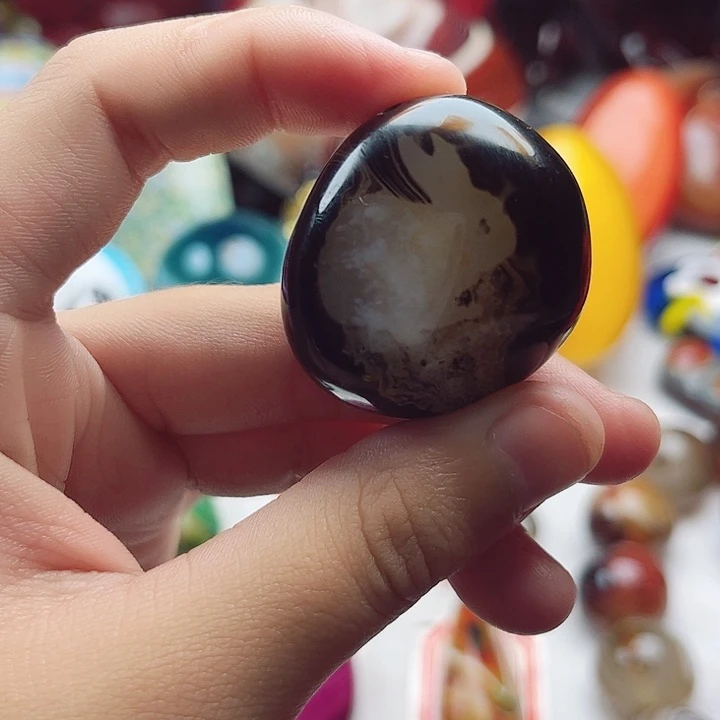 玛瑙/玉髓未镶嵌耳环