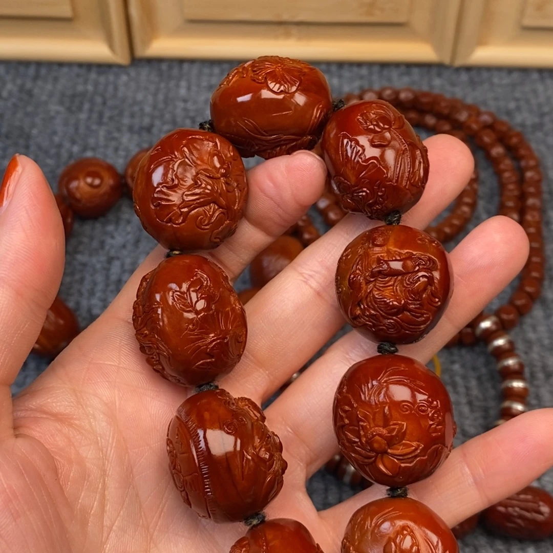 龙****手串/手链橄榄核观音