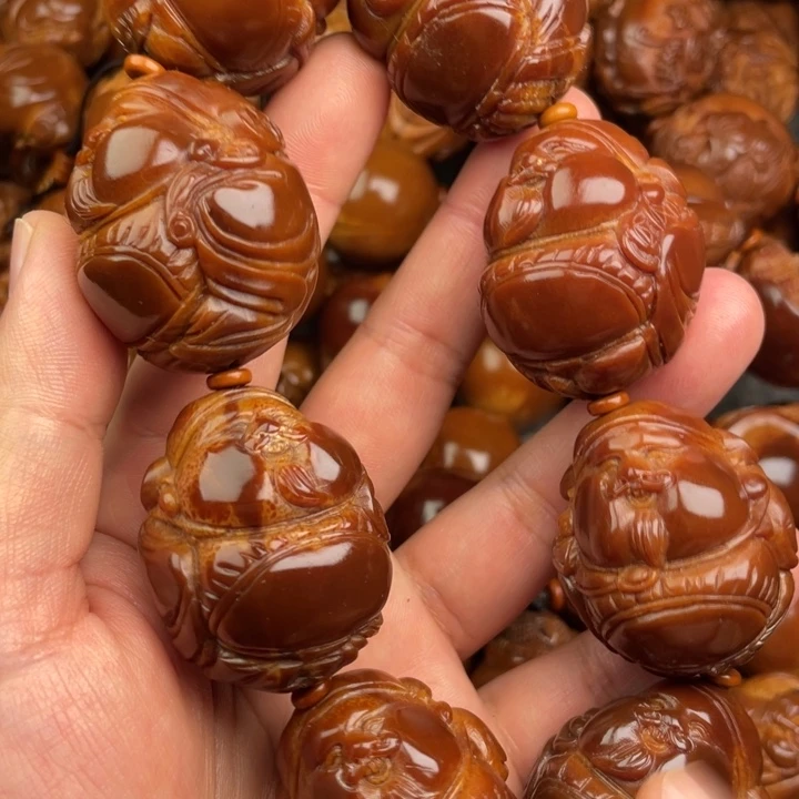 廷***酒橄榄核吊坠橄榄核