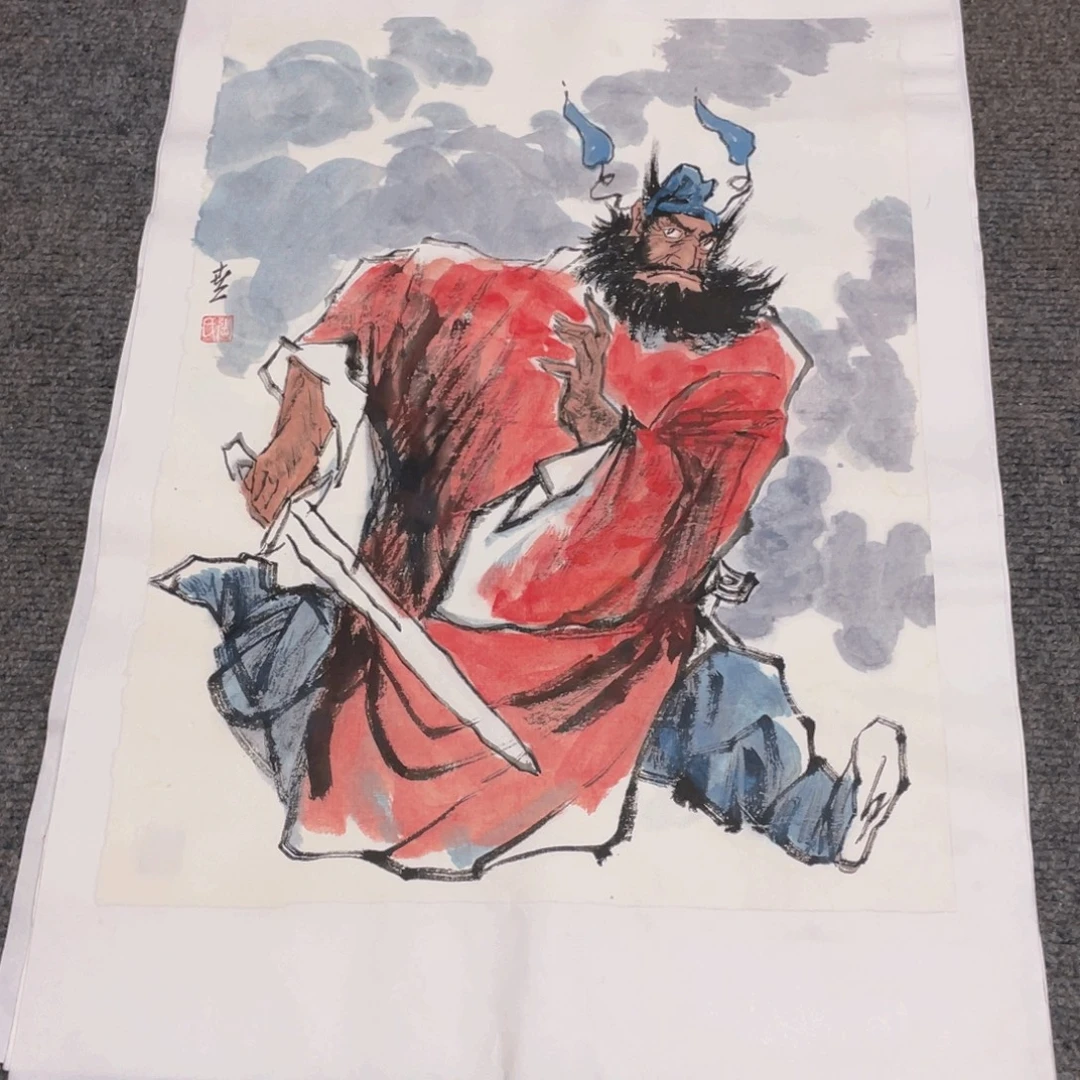 国画1.4平尺纯手绘国画作品
