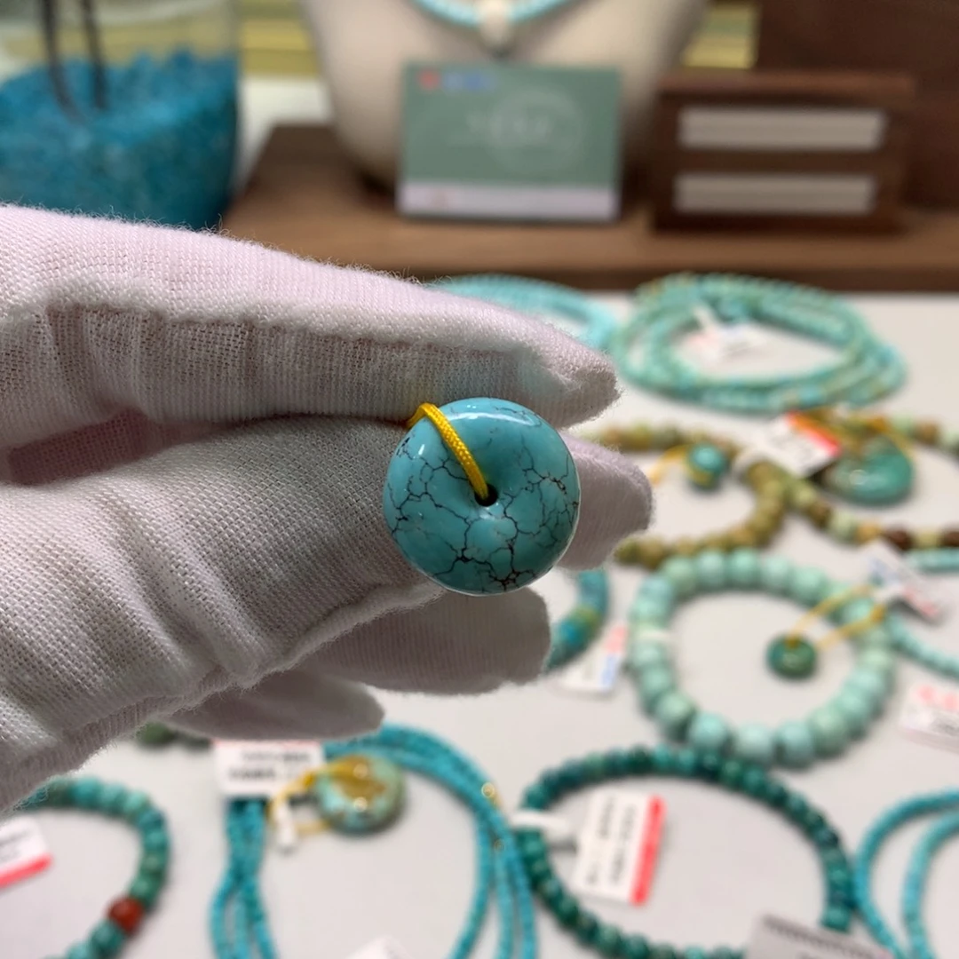 绿松石未镶嵌配饰