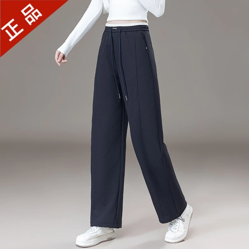 正品哥弟新款2025春秋季女士休闲弯刀裤高腰显瘦百搭香蕉镰刀裤子