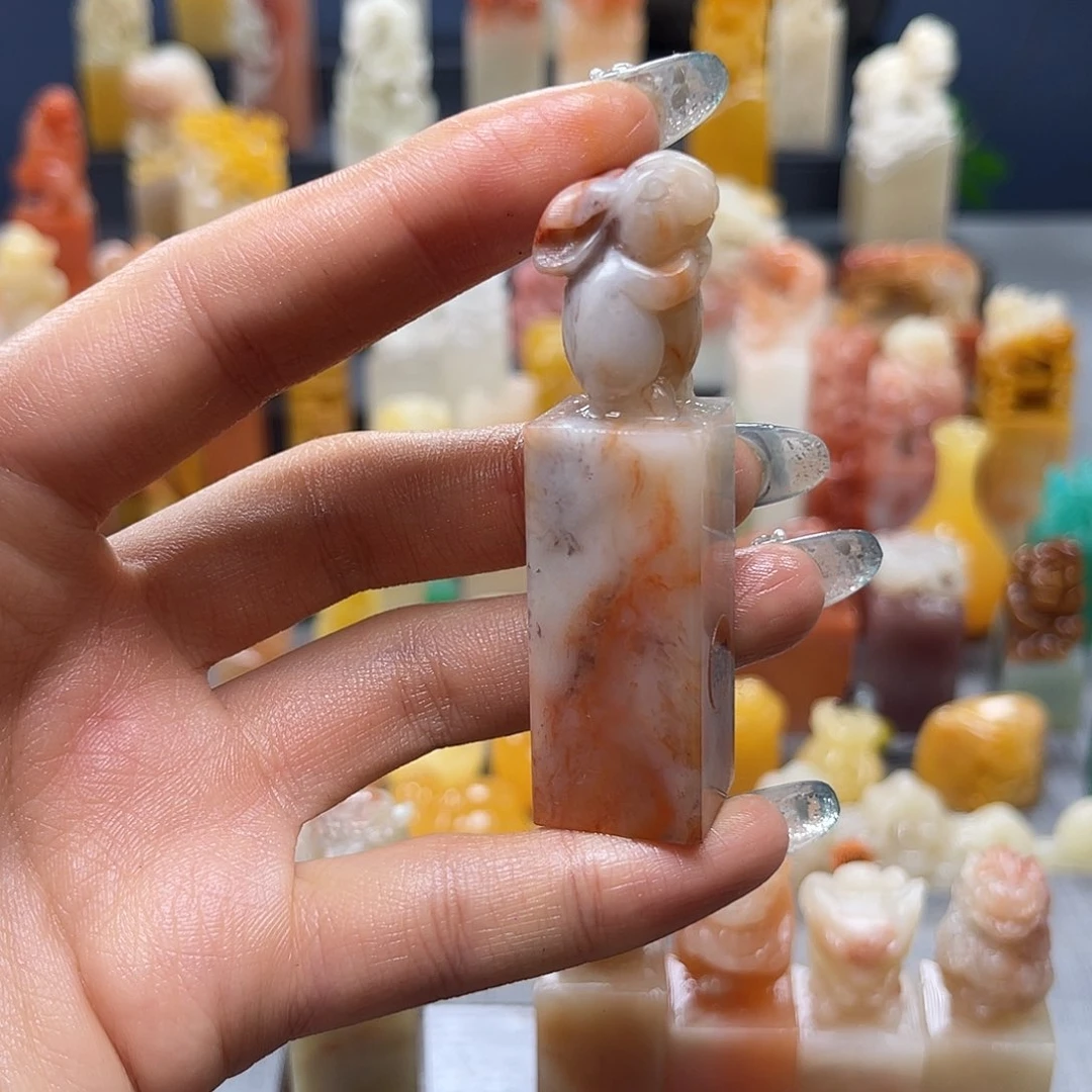 巴林石印石包邮包刻6290