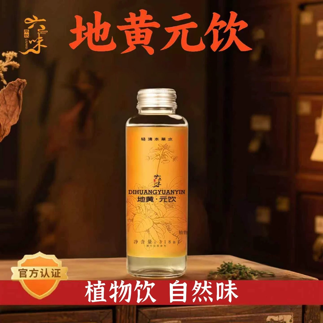 【双旦活动】六味地黄元饮本草植物饮品饮料*一箱12瓶装