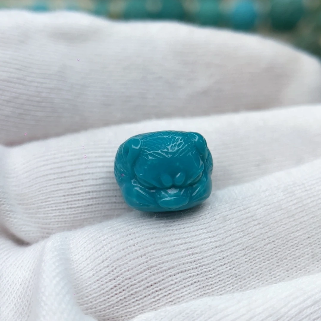 绿松石未镶嵌颈饰卡13-10.3