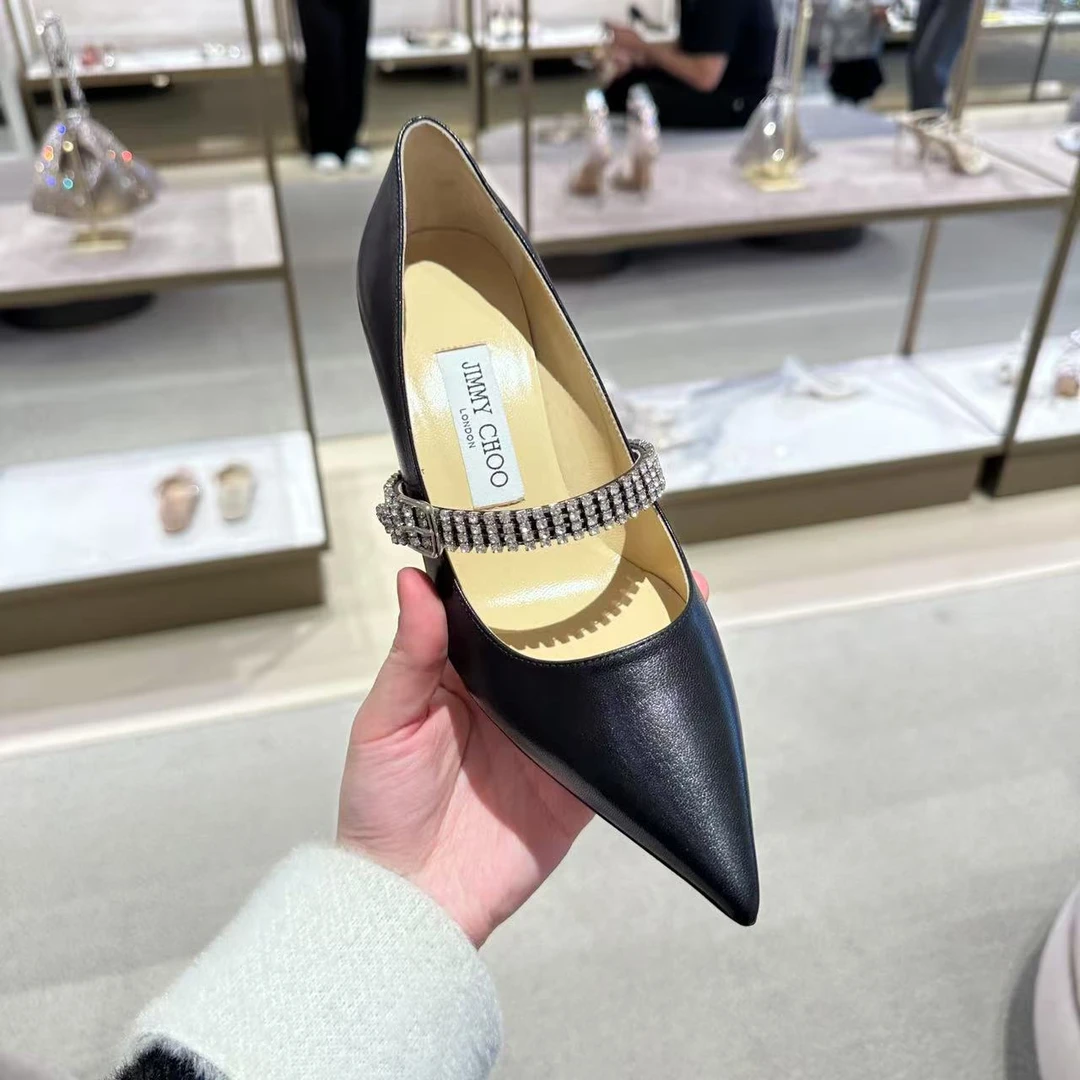 全新未使用 JIMMY CHOO/吉米周 /周仰杰/六六/高跟鞋