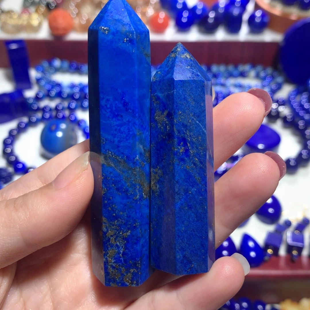 青金石未镶嵌原石摆件