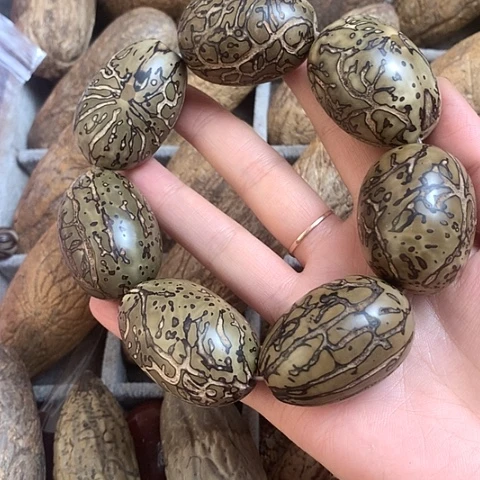 椰蒂吊坠千眼菩提手串